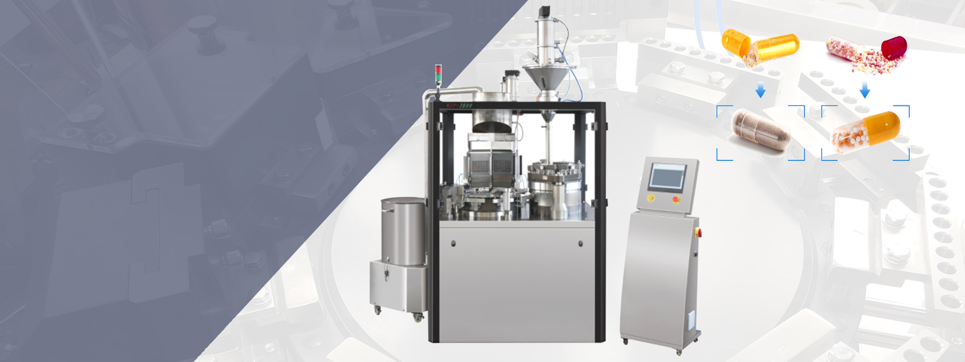 Capsule Filling Machine Banner